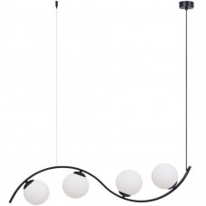 Φωτιστικό Κρεμαστό 4xE14 230V σε Μαύρο WAVE 002177-026888